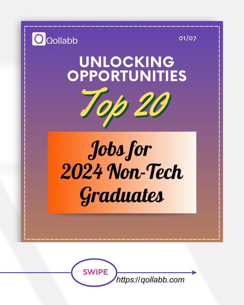 Top 20 Jobs for 2024 Non-Tech Graduates