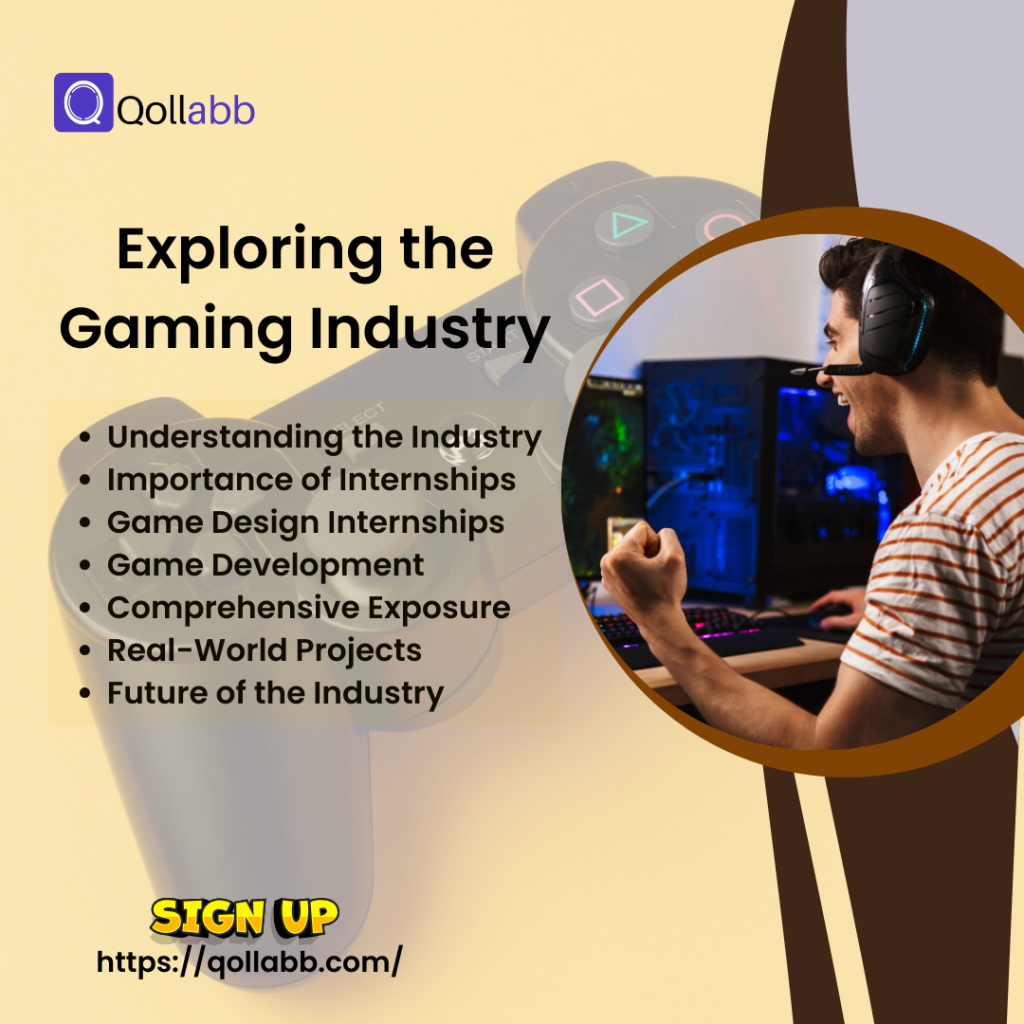 gaming internship