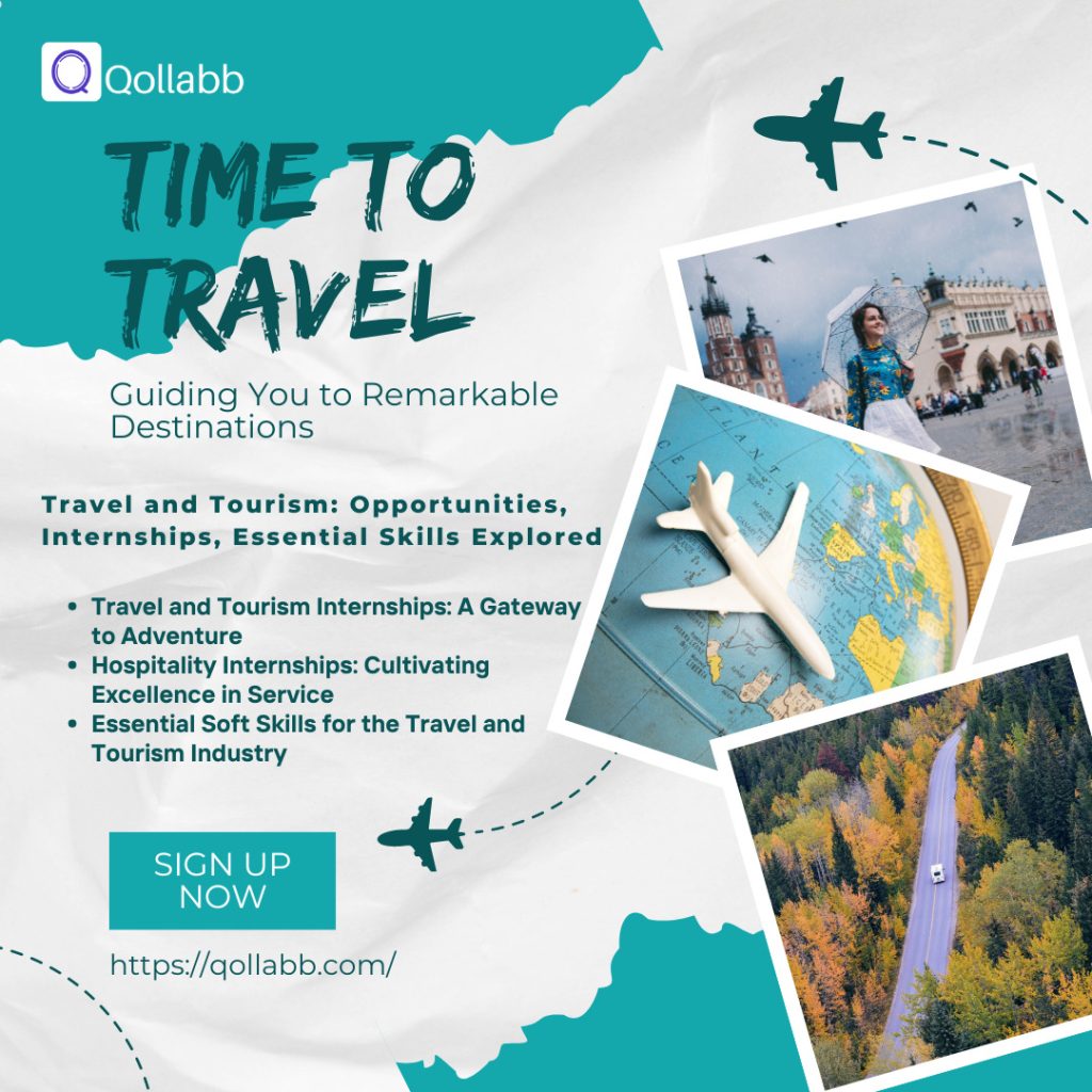 travel and tourism internships